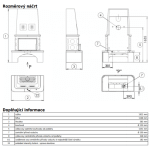 Kachlová kamna ABX Laponie exklusive, Perle